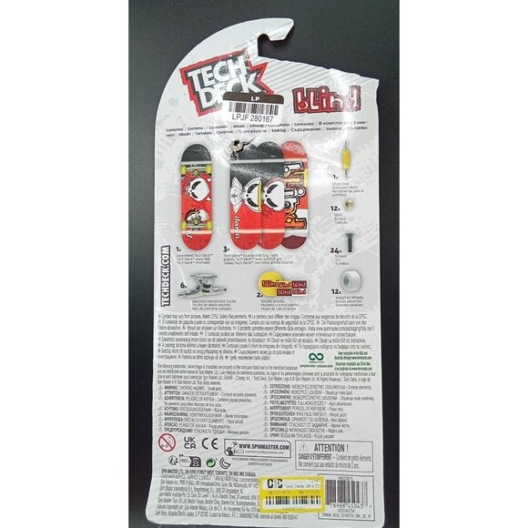 Tech Deck Blind Fingerboard Set With Customizable Boards Tools - Picture 3 of 4